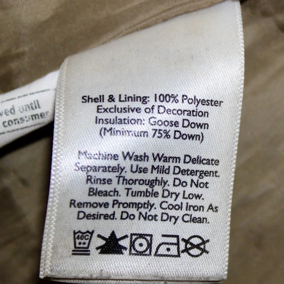 Eddie Bauer 550 Goose Down Quilted Coat - Picture 6 of 8